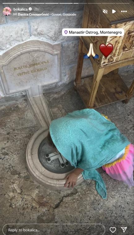 Bojana Ristivojević pod Ostrogom