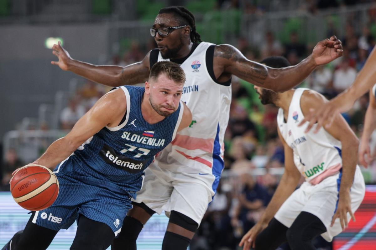 Luka Dončić, Slovenija - Velika Britanija