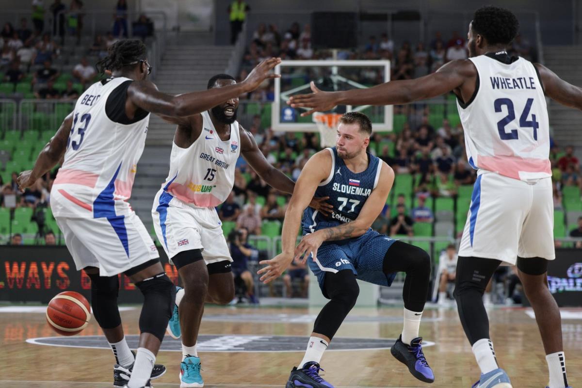 Luka Dončić, Slovenija - Velika Britanija