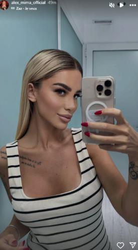 Aleksandra Nikolić u prugastoj majici