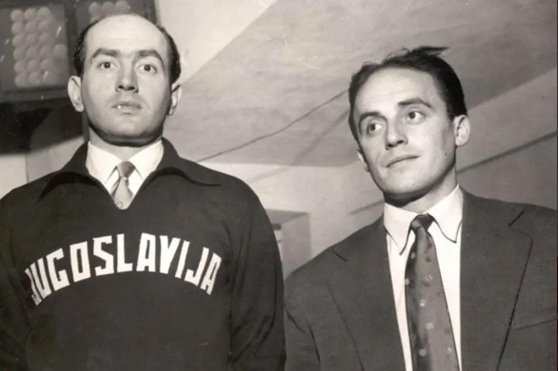 Nebojša Popović i Aleksandar Nikolić legende KK Crvena zvezda