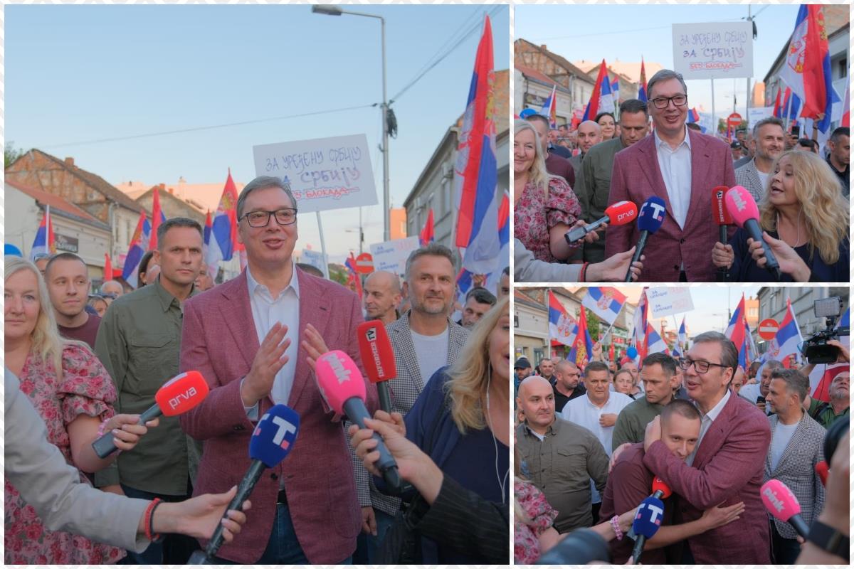 Građani protiv blokada Aleksandar Vučić