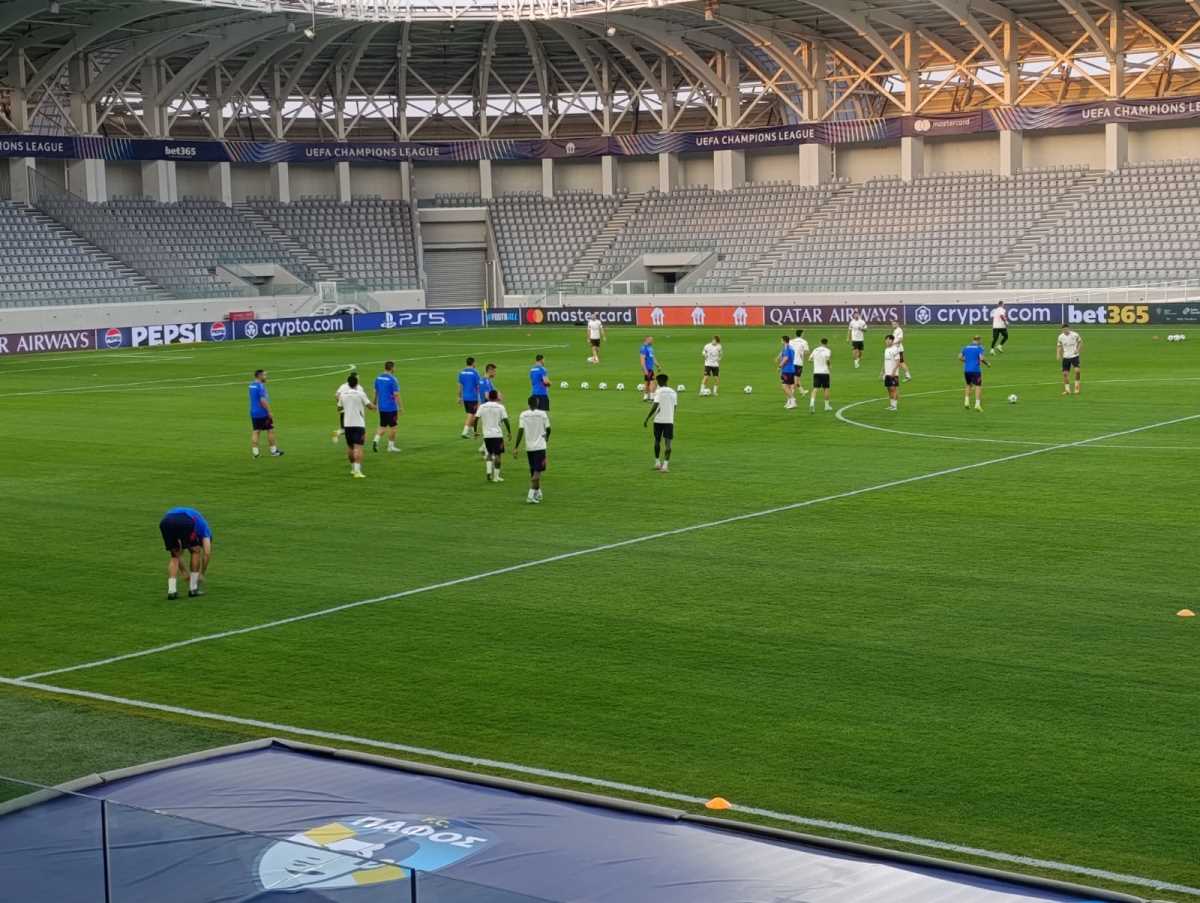 Trening FK Crvena zvezda na Kipru