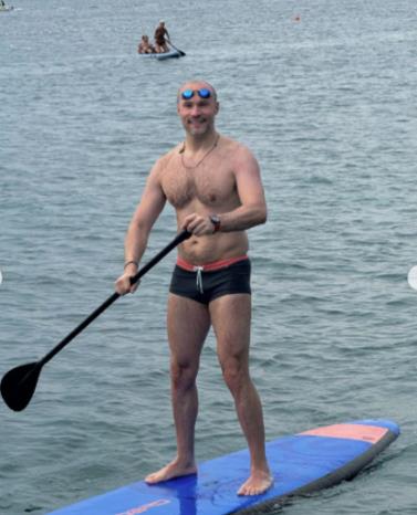 Aleksandar Sofronijević na kajaku