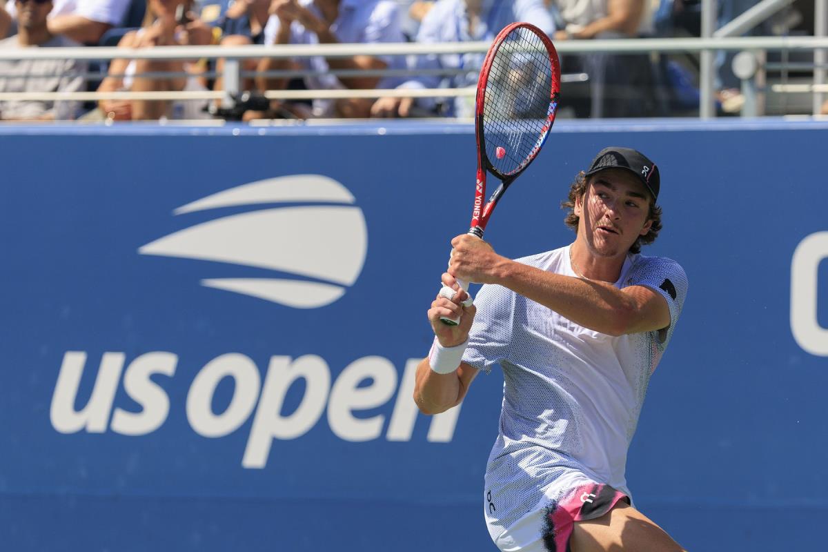 Žoao Fonseka na US Openu protiv Miomira Kecmanovića