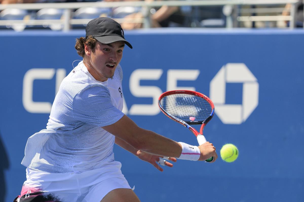 Žoao Fonseka na US Openu protiv Miomira Kecmanovića