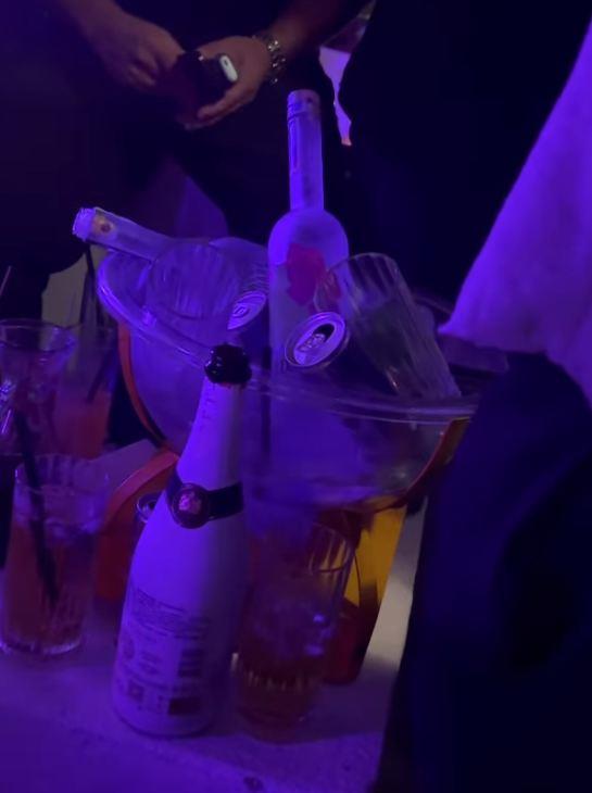 Aneli Ahmić  sa Lukom u noćnom provodu