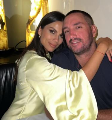 Viktor Tricki sa suprugom na US Openu