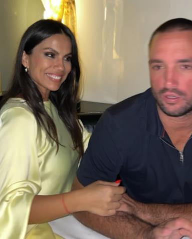 Viktor Tricki sa suprugom na US Openu