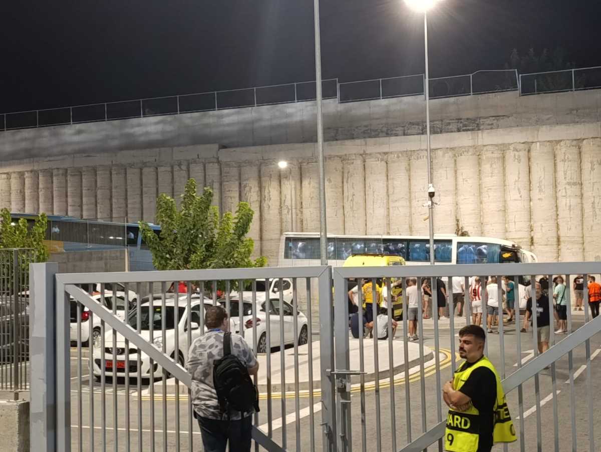 Delije pred meč sa Pafosom