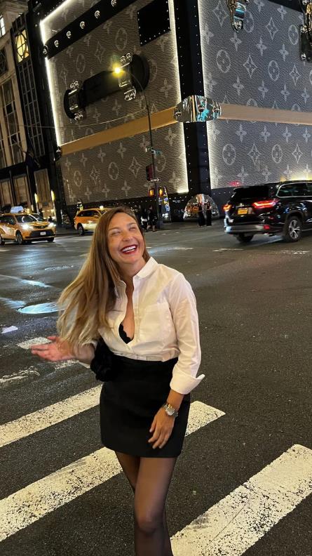 Gordana Uzelac u Njujorku