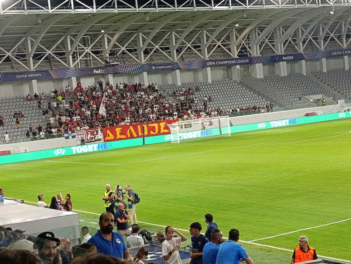 Delije napravile sjajnu atmosferu u Limasolu