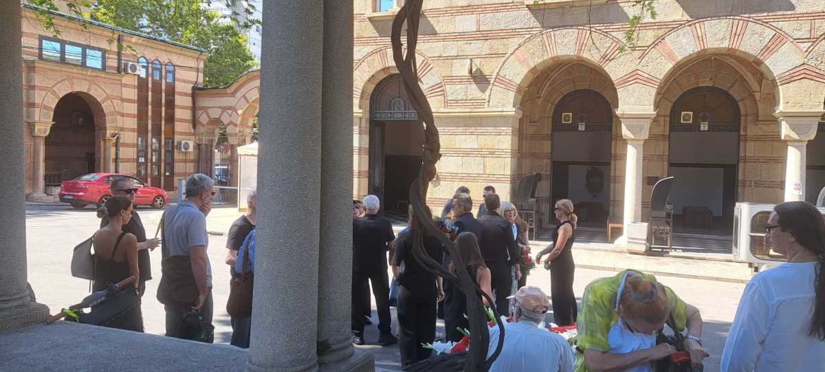 Gorica Popović  Sahrana Branislava Kičića oca Gorana Kiĉića (5).jpeg