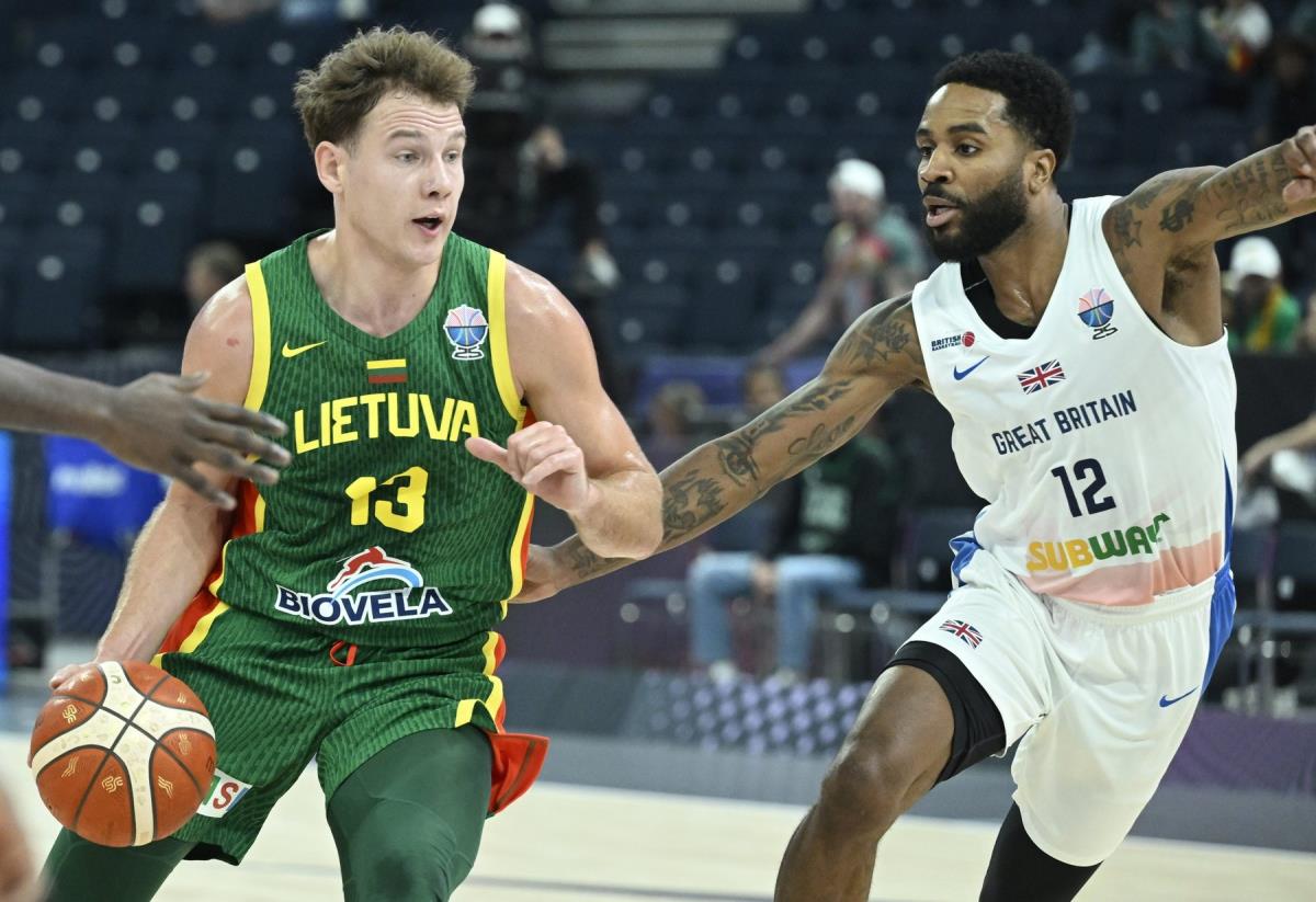 Litvanija - Velika Britanija Eurobasket 2025