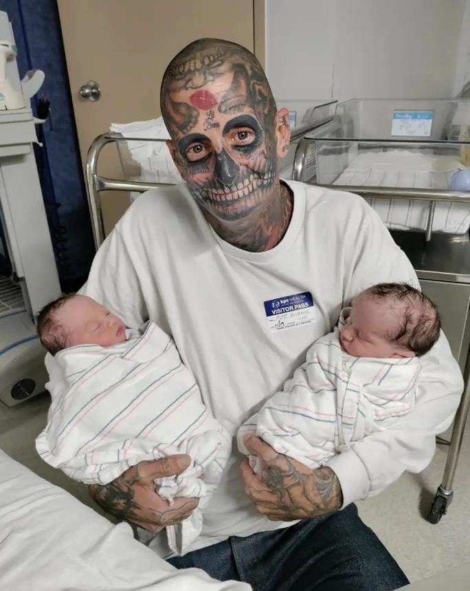 Ričard Haf sa decom