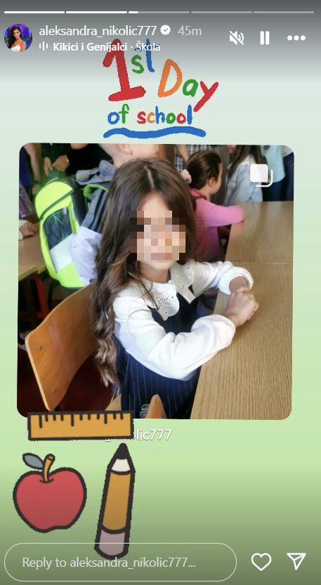 Ćerka Aleksandre Nikolić