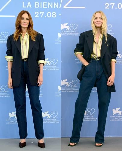 Džulija Roberts i Amanda Sajfred isti stajling u Veneciji