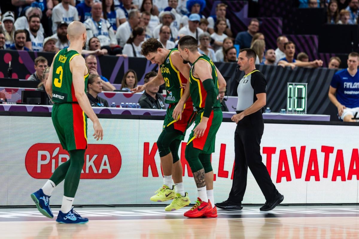 Povreda Rokasa Jokubaitisa