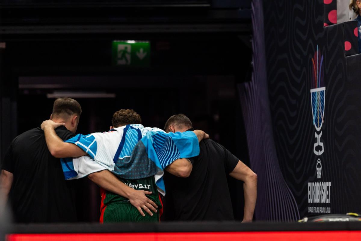 Povreda Rokasa Jokubaitisa