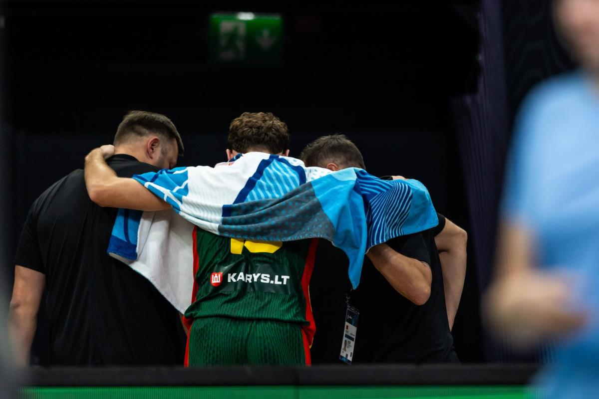Povreda Rokasa Jokubaitisa