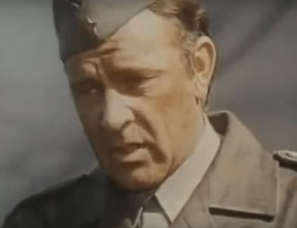 Ričard Barton kao Josip Broz Tito u filmu Sutjetska
