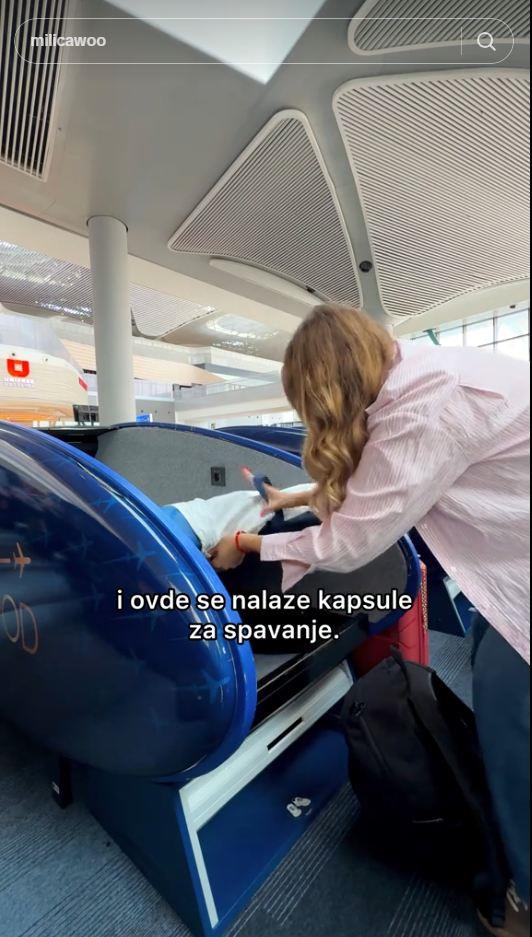 Kapsula za spavanje na aerodromu u Instabulu