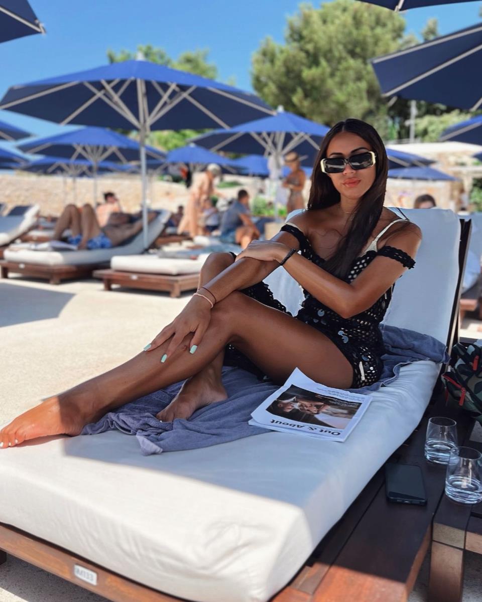 Milica Stojić, supruga fudbalera Nemanje Stojića