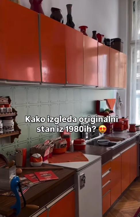 Kuhinja u stanu bivše Juge