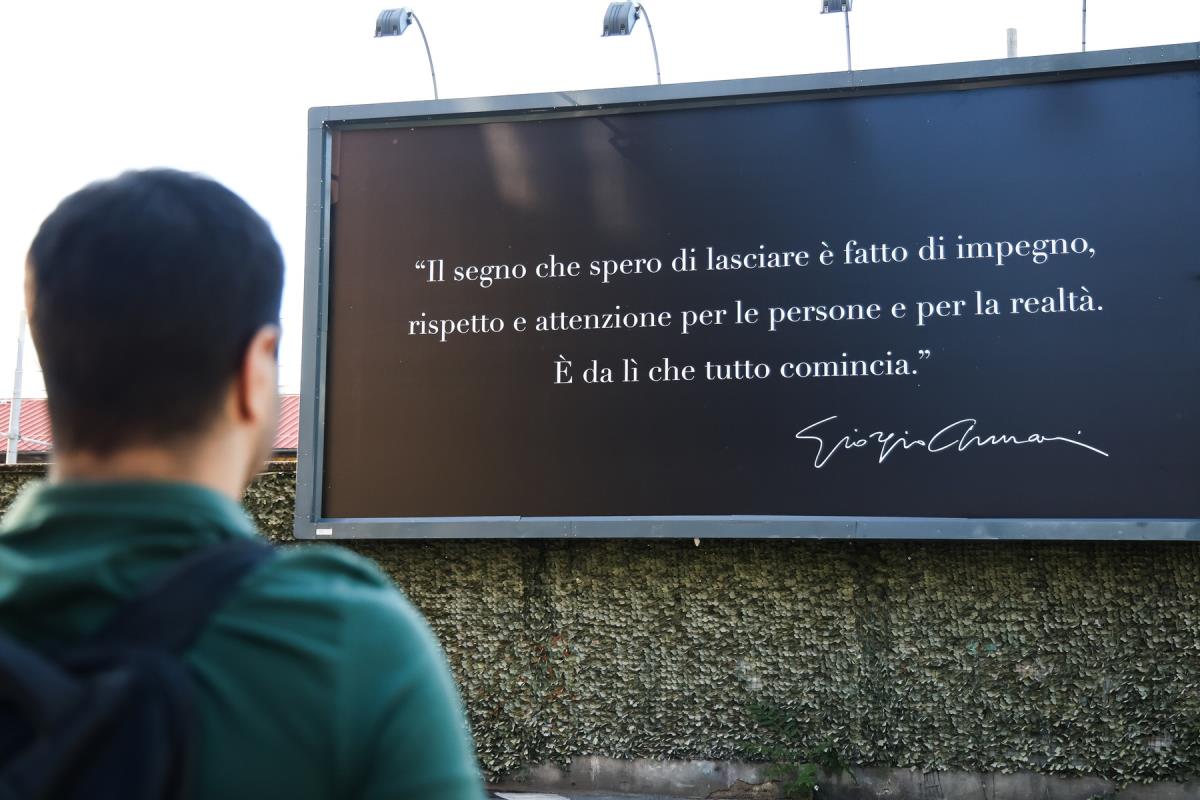 Komemoracija Đorđo Armani