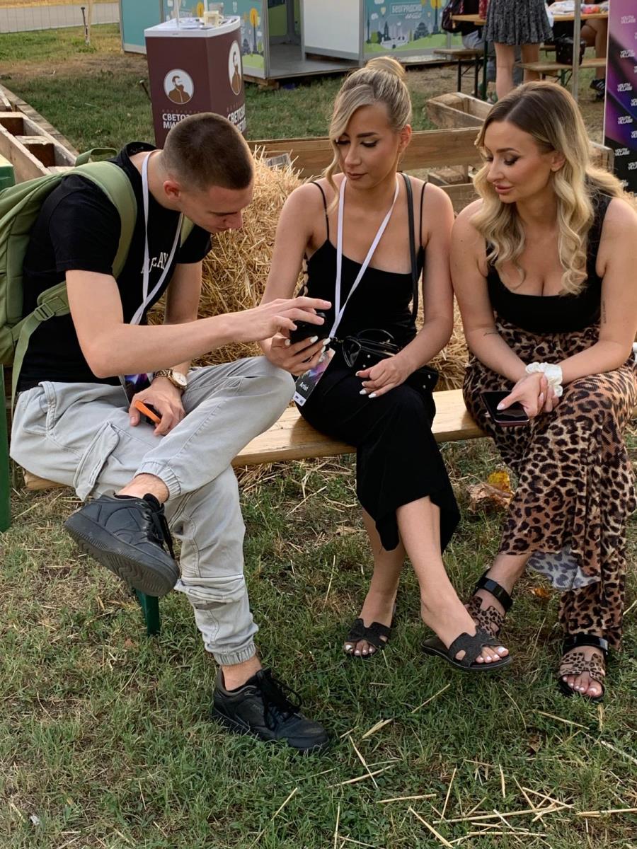 Anastasija sa Lukom Najdanovićem i Katarinom Stojković