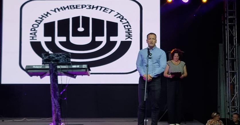 Svečano otvaranje Pečenjijade, zamenik predsednice opštine Trstenik.jpg