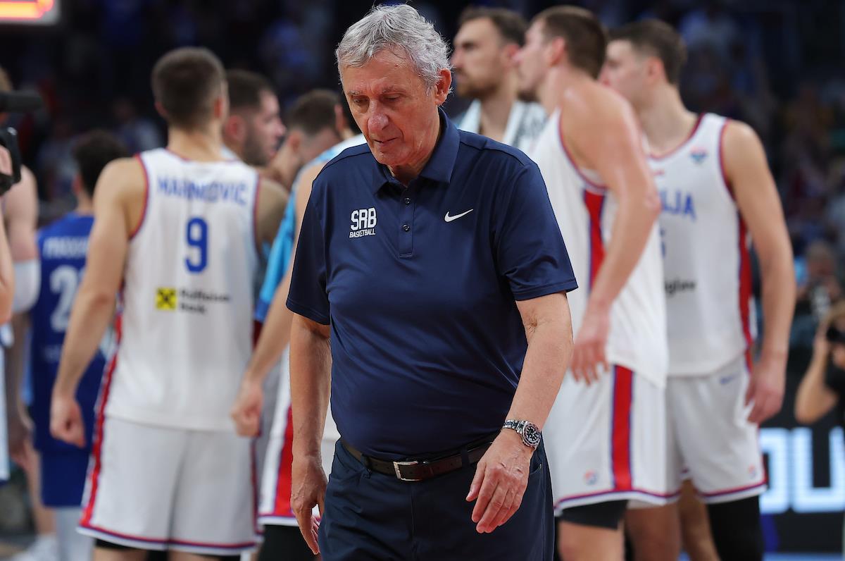Svetislav Pešić posle meča Srbija - Finska na Eurobasketu 2025
