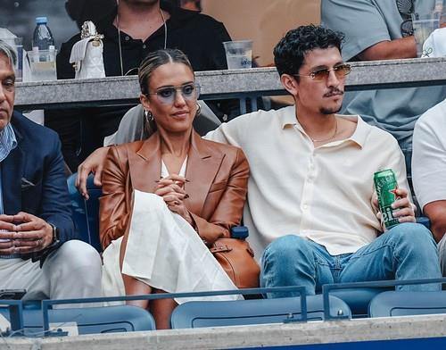 Džesika Alba i Deni Ramirez na finalu US Opena