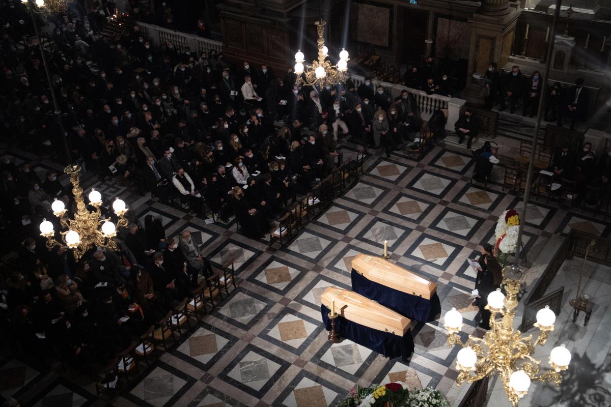 Sahrana Igora i Griške Bogdanova