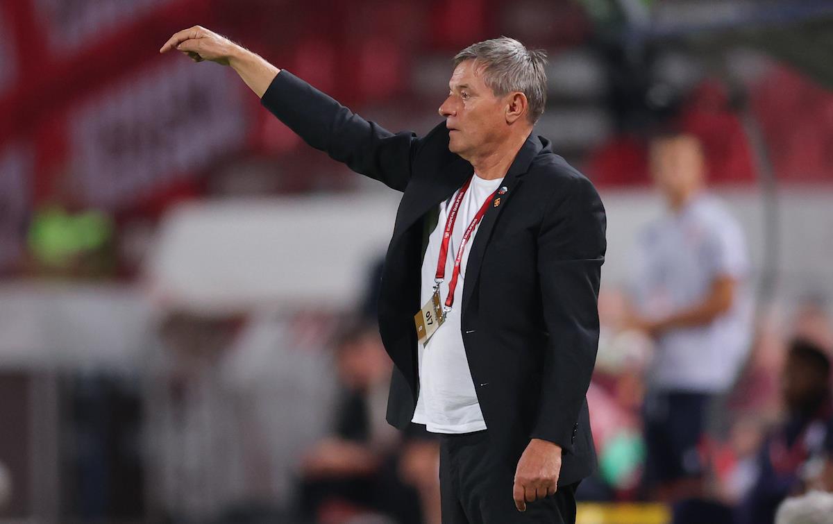 Dragan Stojković Piksi na meču Srbija - Engleska