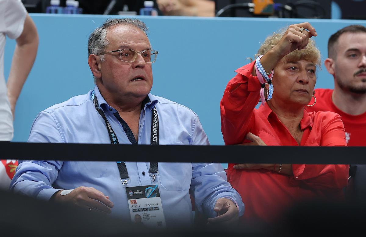 Nebojša Čović na Eurobasketu 2025
