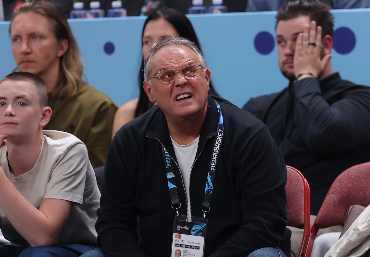 Nebojša Čović na Eurobasketu 2025