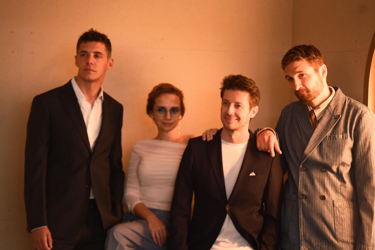 Vučić Perović, Snezana van Hauvelingen, Goran Stanković i Goran Marković