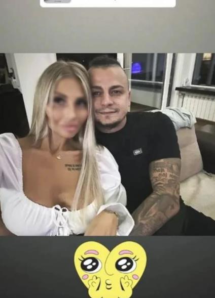 Borislav Terzić Terza pozira sa novom devojkom