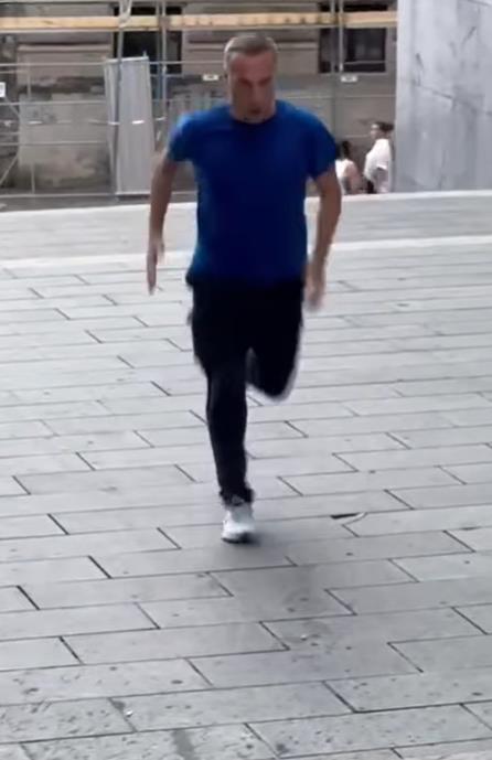 Mladen Mijatović trenira