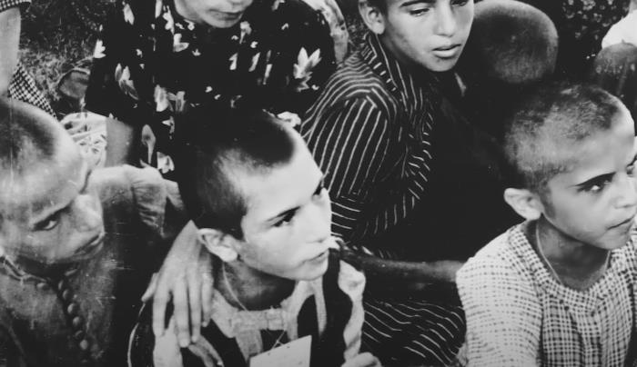 Deca u logoru Stara Gradiška, podlogoru Jasenovca