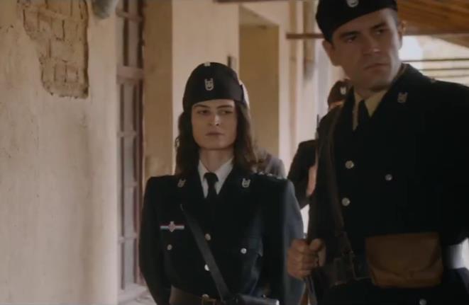 Martina Kitanović kao Maja Buždon u filmu „Dara iz Jasenovca”