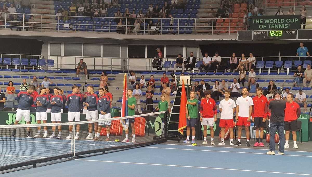 Dejvis kup, Srbija - Turska