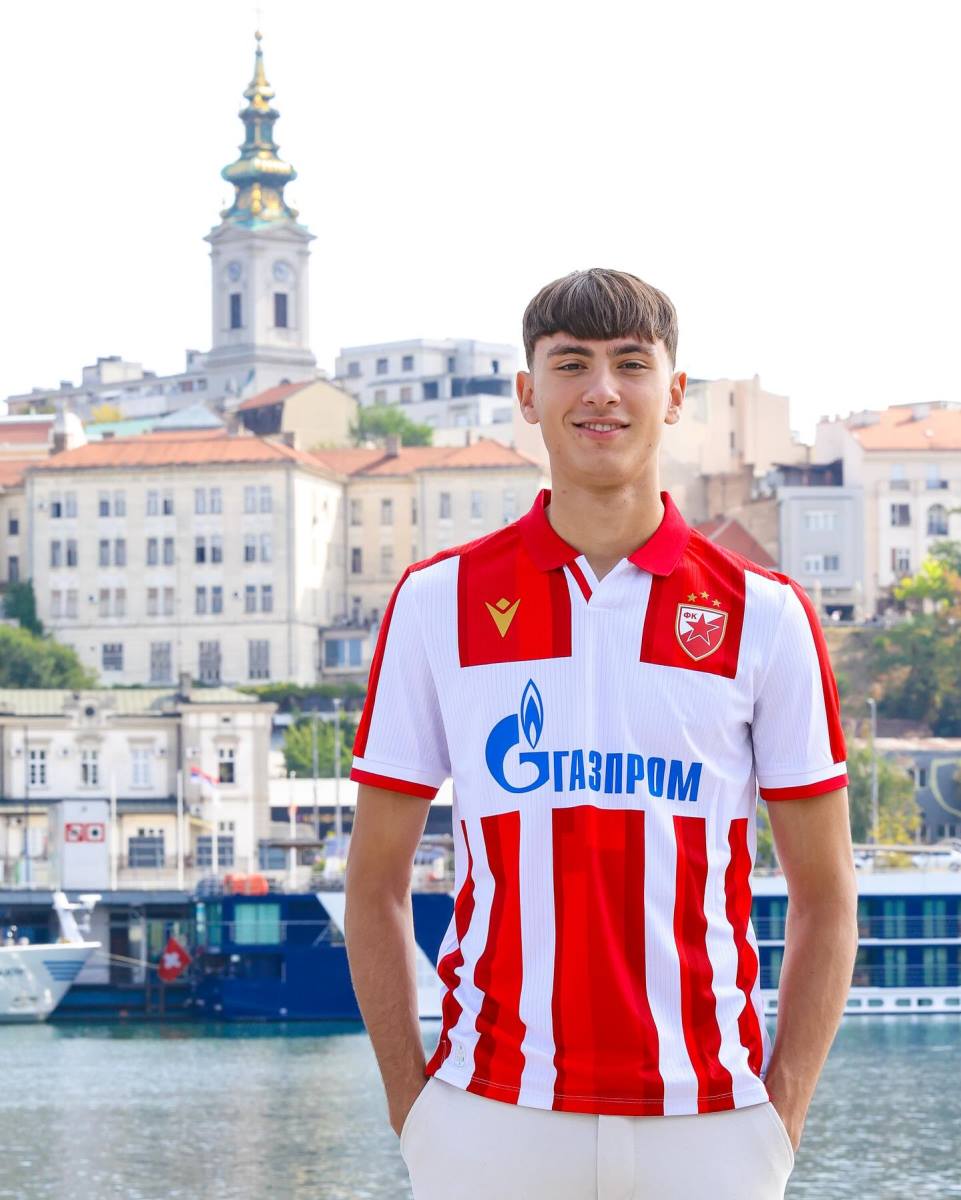 Aleksa Damjanović, fudbaler Crvene zvezde