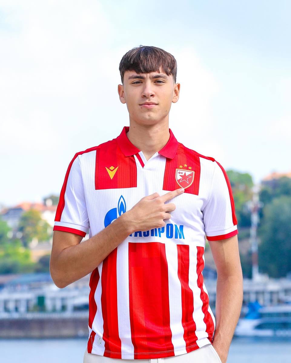 Aleksa Damjanović, fudbaler Crvene zvezde