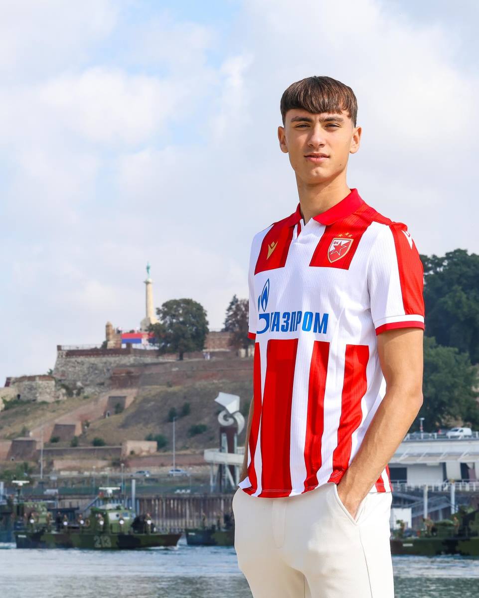 Aleksa Damjanović, fudbaler Crvene zvezde