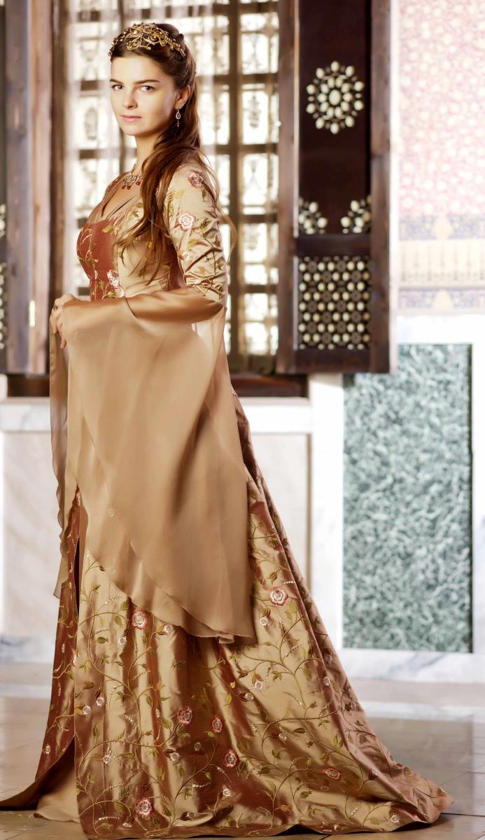 Pelin Karahan kao sultanija Mihrimah u seriji Sulejman Veličanstveni