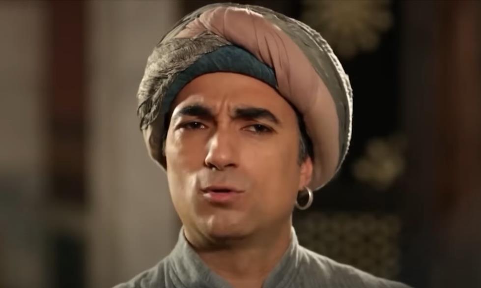 Selim Bajraktar kao Zumbul-aga u seriji Sulejman Veličanstveni