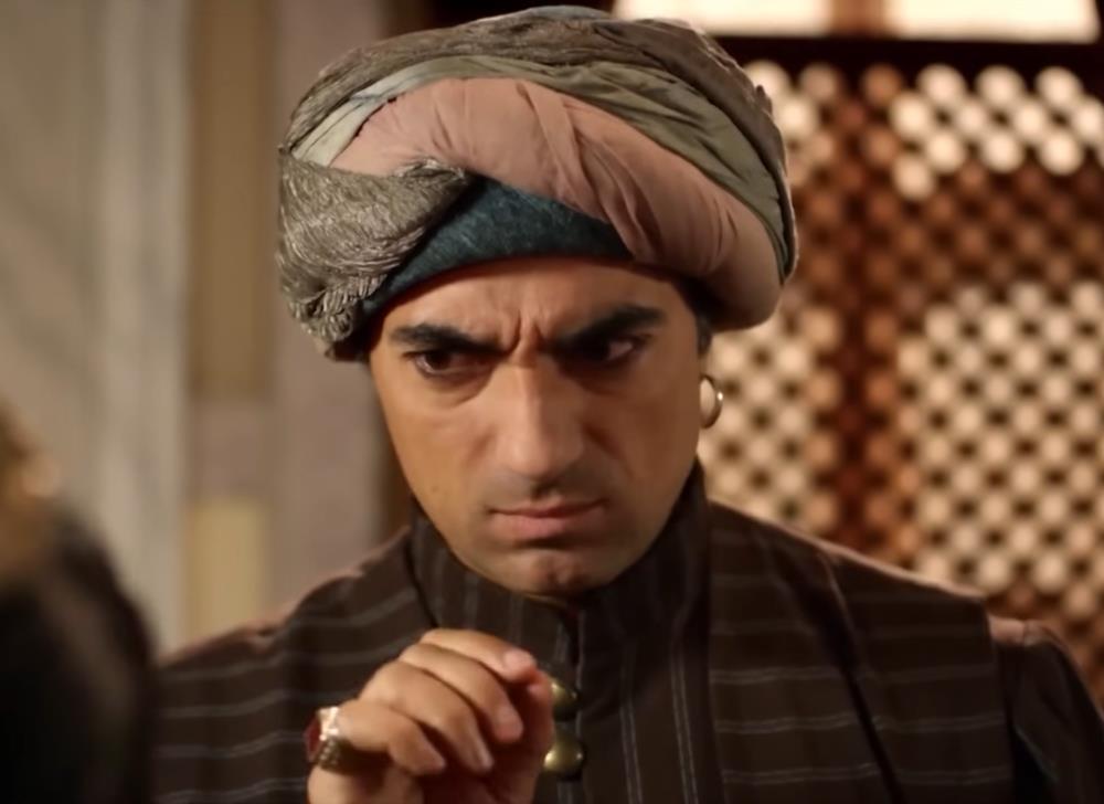 Selim Bajraktar kao Zumbul-aga u seriji Sulejman Veličanstveni