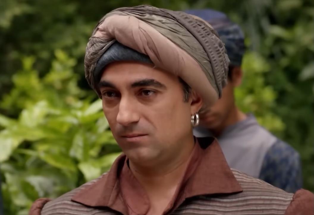 Selim Bajraktar kao Zumbul-aga u seriji Sulejman Veličanstveni